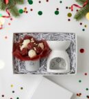 Wax melt bouquet and Wax melt burner Gift Box