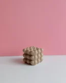 Heart Bubble Candle