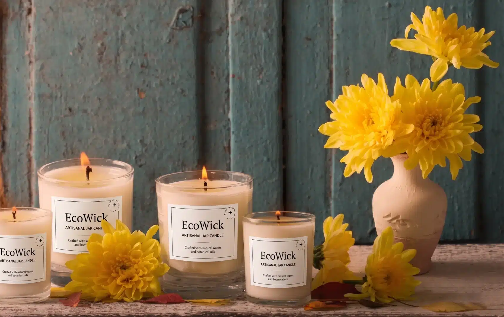 scented candles by ecowick